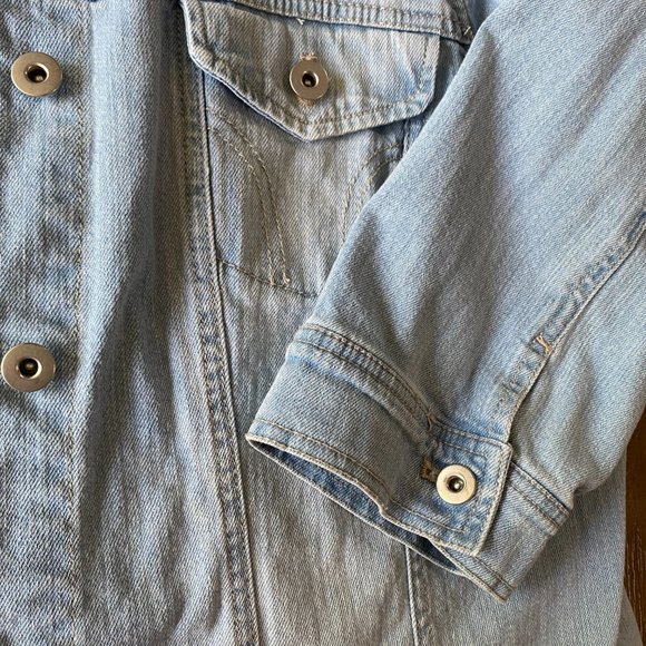 db established 1962 WOMEN'S 2X LIGHT BLUE JEAN JACKET - Picture 4 of 9